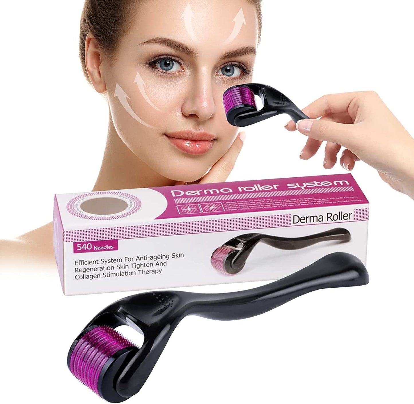 Derma Roller For Skin Care Hair Growth & Scalp Care